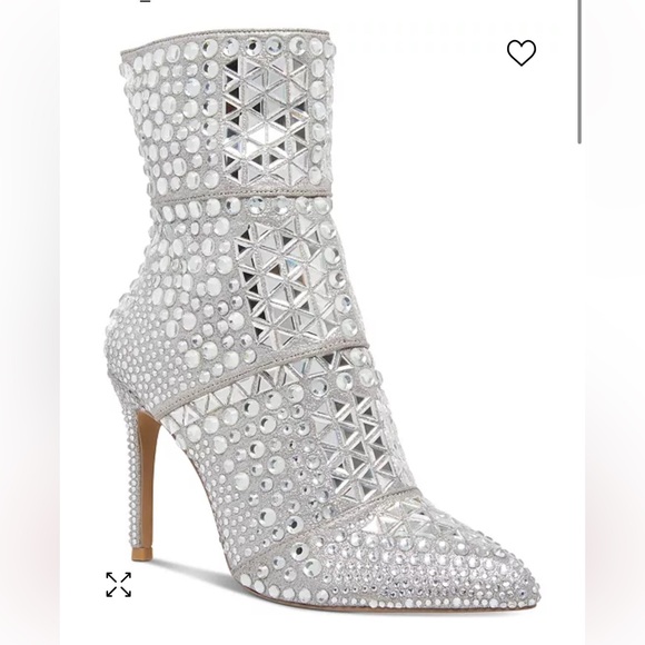 Steve Madden Shoes - Steve Madden Crossing Rhinestone Booties